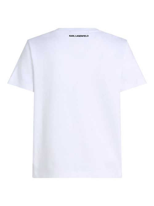 T-shirt donna maniche corte Karl Lagerfeld | A1W17130100